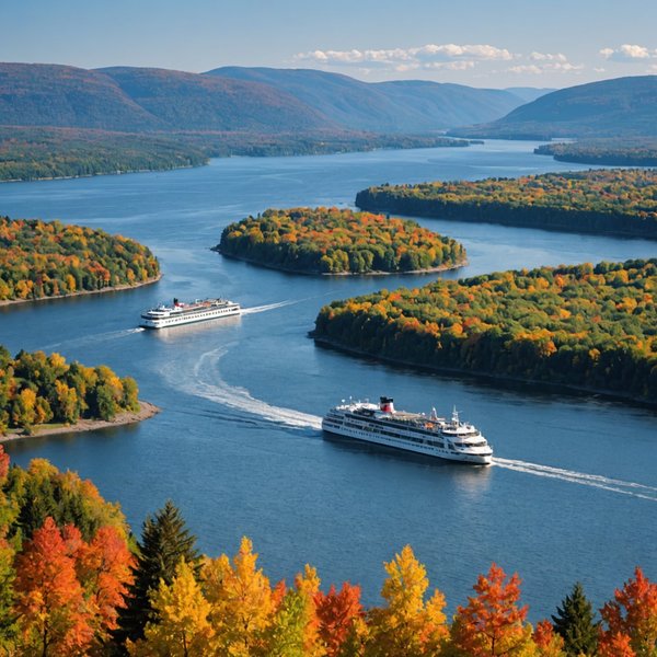 Quels sont les meilleurs itinéraires pour une croisière sur le fleuve Saint-Laurent, Canada?