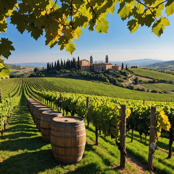 Où découvrir les traditions de la fabrication du vin en Toscane, Italie : circuits et dégustations ?