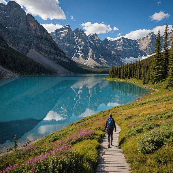 Comment préparer une randonnée dans le parc national de Banff, Canada?